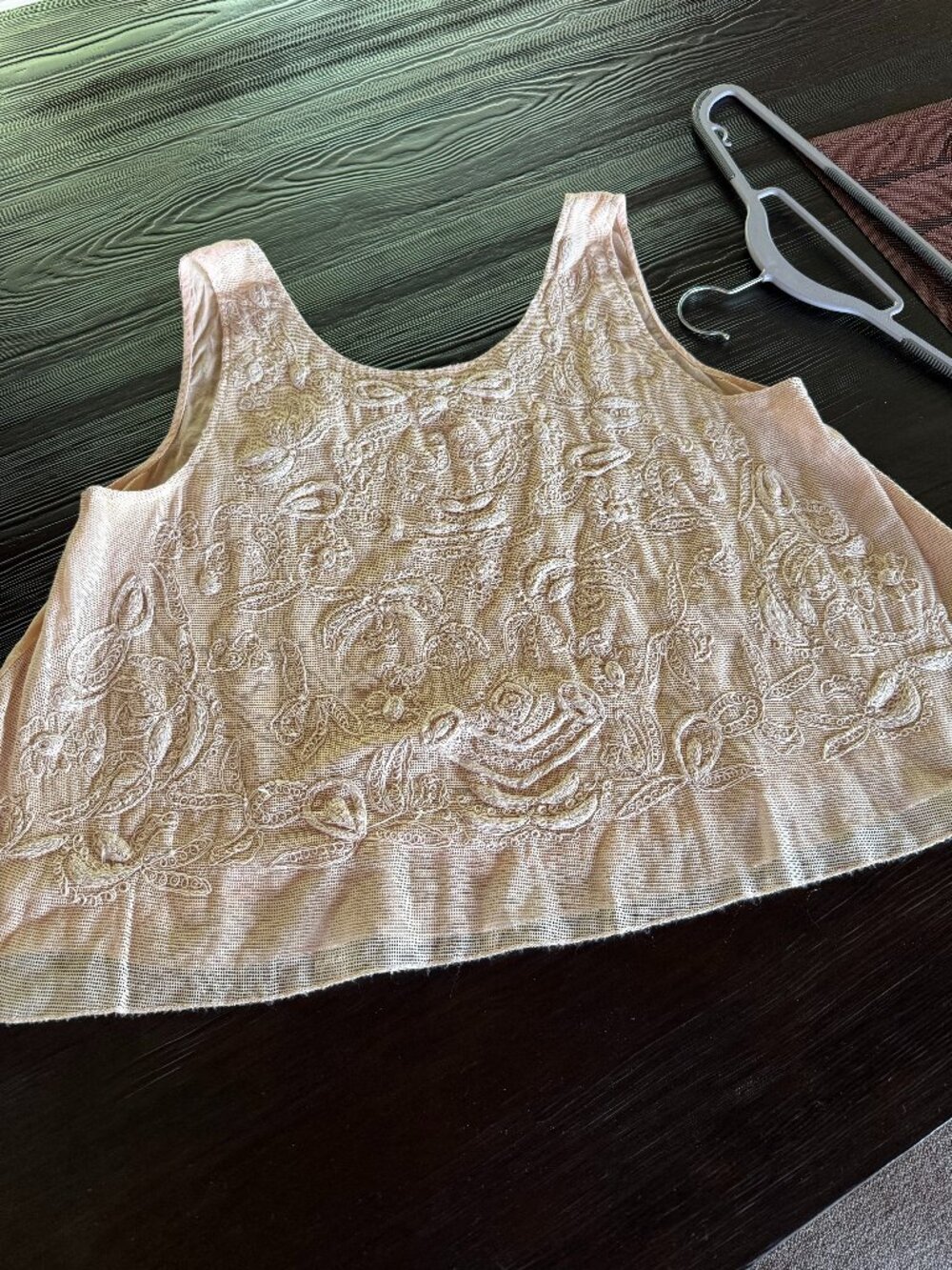 Mango Casualwear embroidered tank top